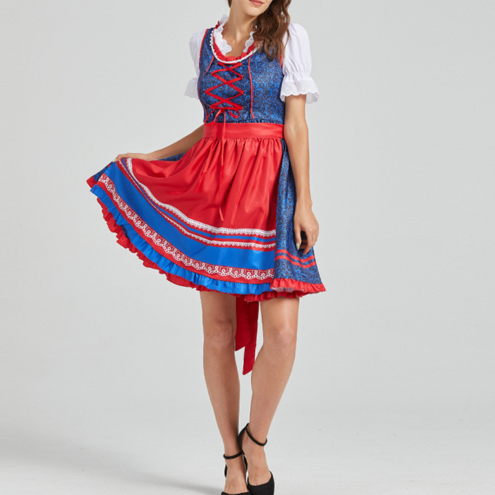 Calla - Robe rétro féminine pour un look enchanteur d'Oktoberfest