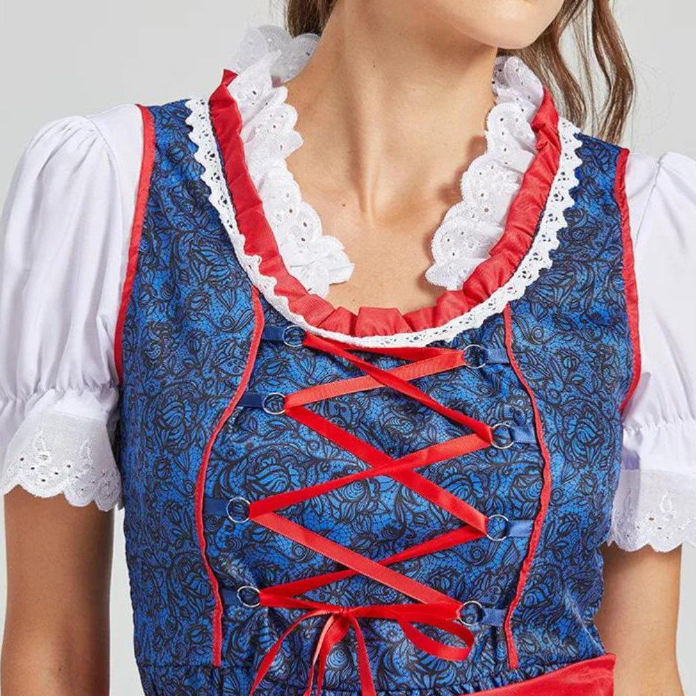 Calla - Robe rétro féminine pour un look enchanteur d'Oktoberfest