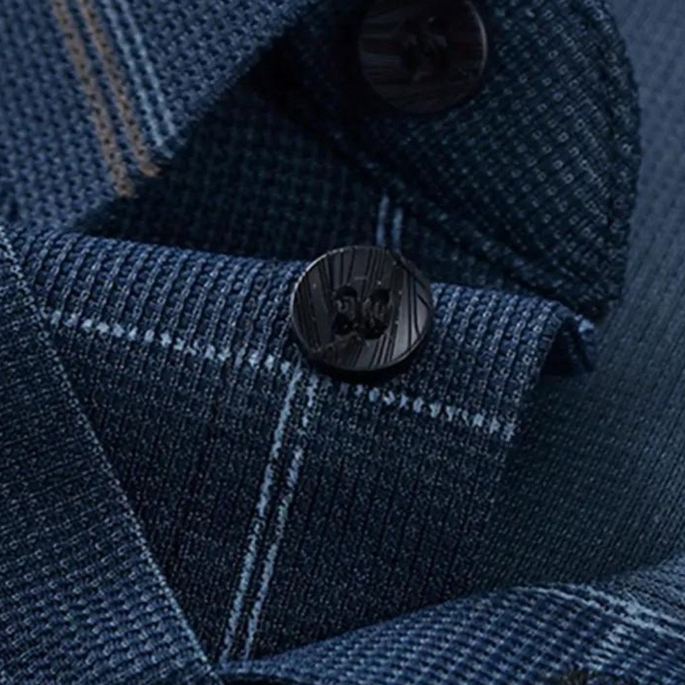 Bram - Pull en maille à carreaux stylé pour hommes séduisants