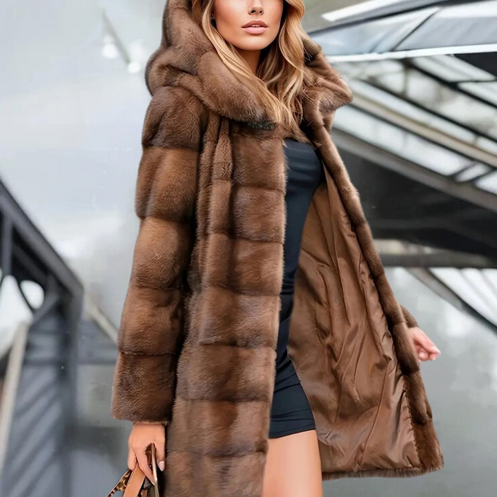 Jacinta - Trendy Women's Jacket with Fashionable Hood