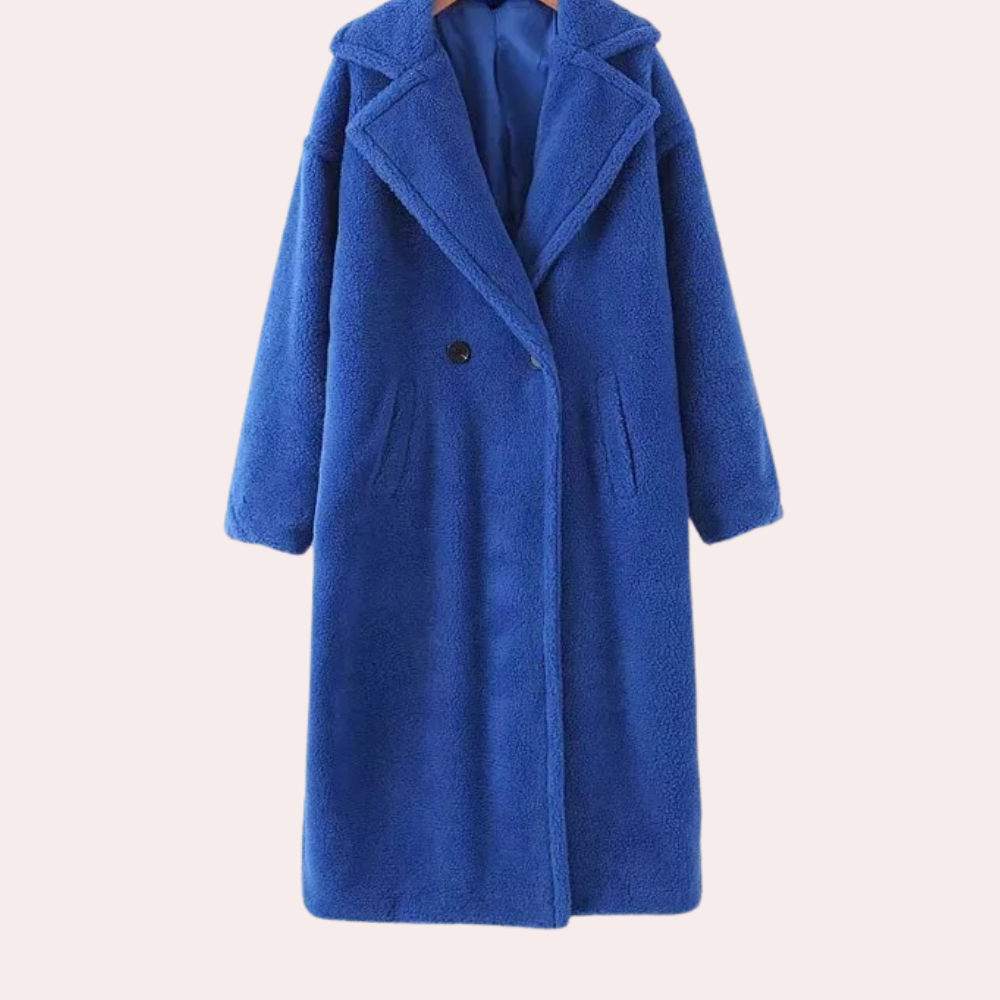 Szilard - Manteau élégant et confortable en peluche de luxe pour femmes