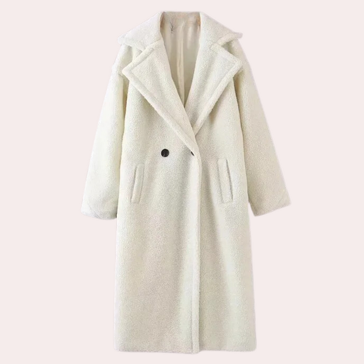 Szilard - Manteau élégant et confortable en peluche de luxe pour femmes