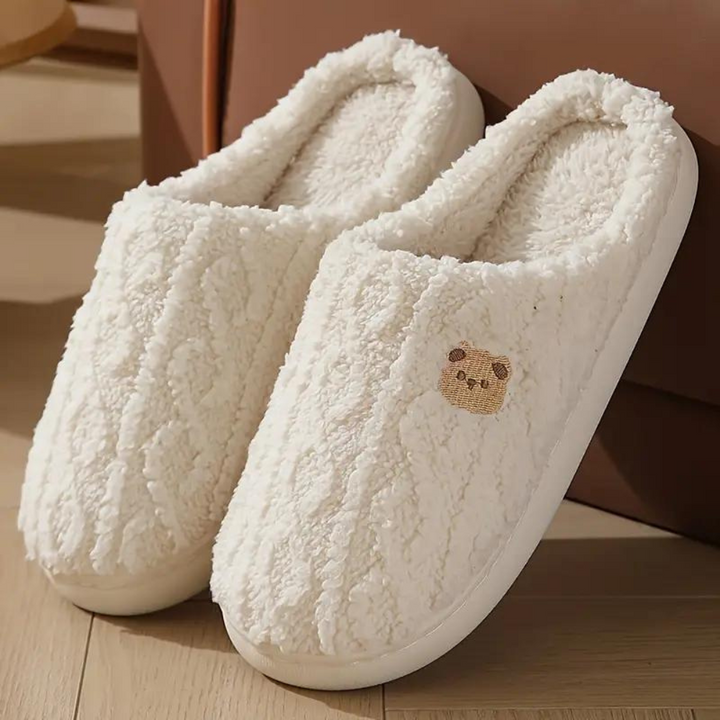 FAUSTINE - Luxury winter slippers for women with ultimate comfort and soft soles