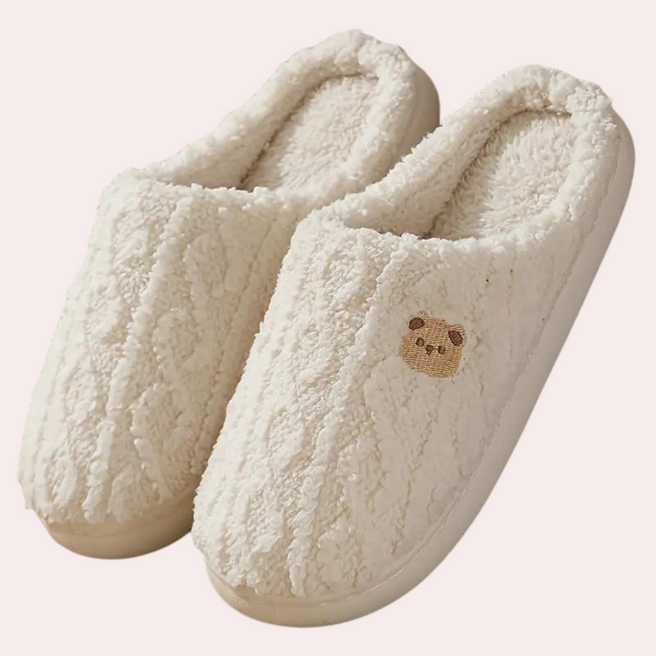 FAUSTINE - Luxury winter slippers for women with ultimate comfort and soft soles