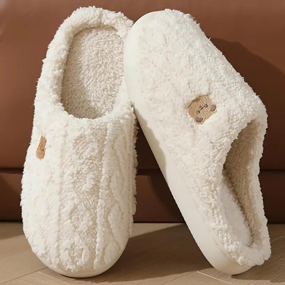 FAUSTINE - Luxury winter slippers for women with ultimate comfort and soft soles
