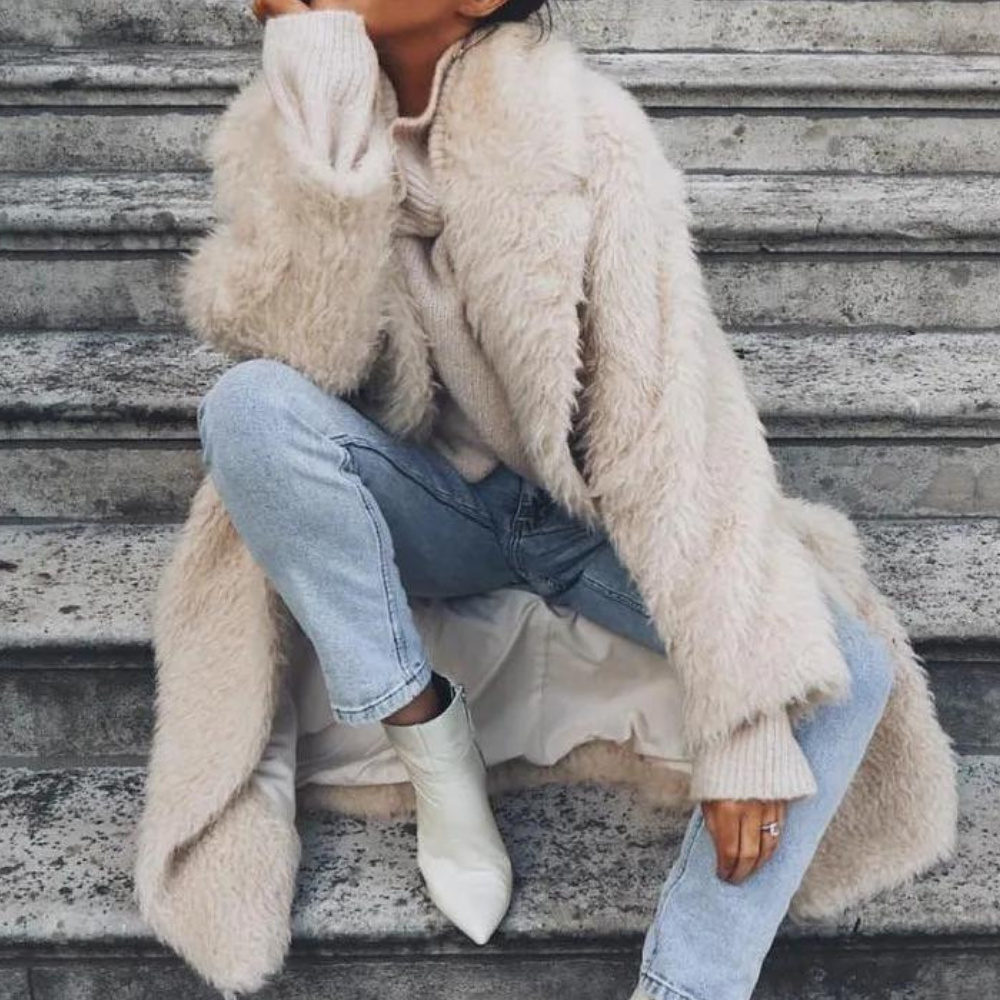 TARA - Manteau d'hiver en peluche élégant pour femmes