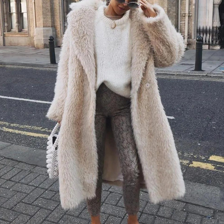 TARA - Manteau d'hiver en peluche élégant pour femmes