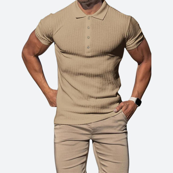 Stylish short-sleeve polo shirt - Clarence
