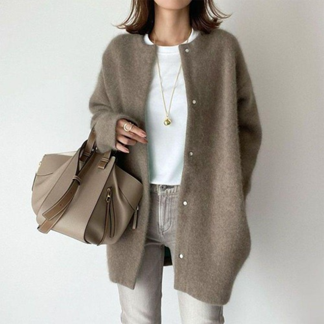 Lina™ - Cardigan en coton raffiné