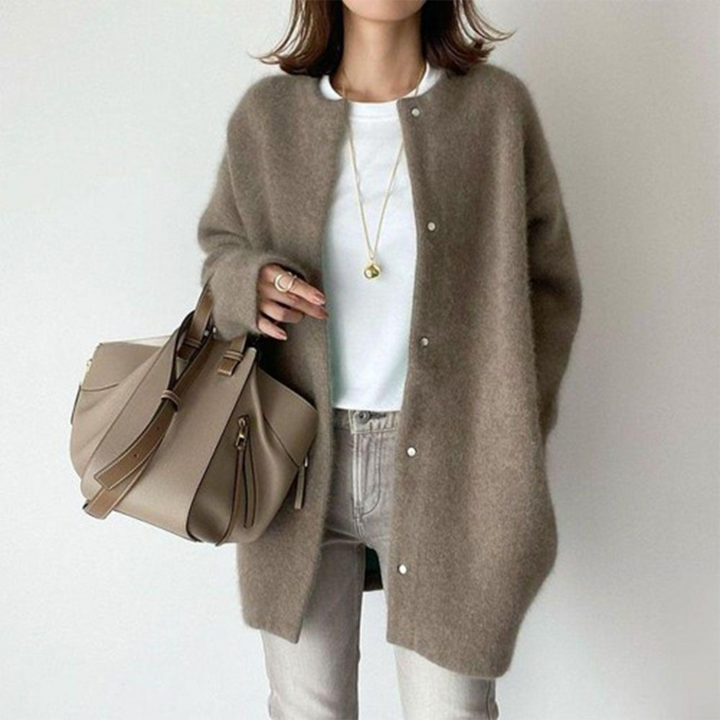 Lina™ - Cardigan en coton raffiné