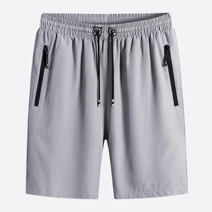 Shorts de loisirs pour hommes stylés avec cordon de serrage confortable - Darel