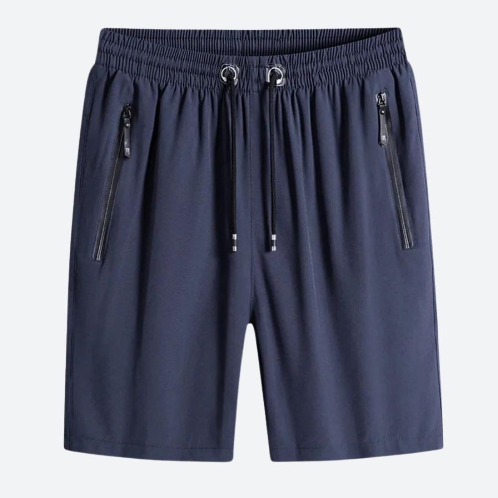 Shorts de loisirs pour hommes stylés avec cordon de serrage confortable - Darel