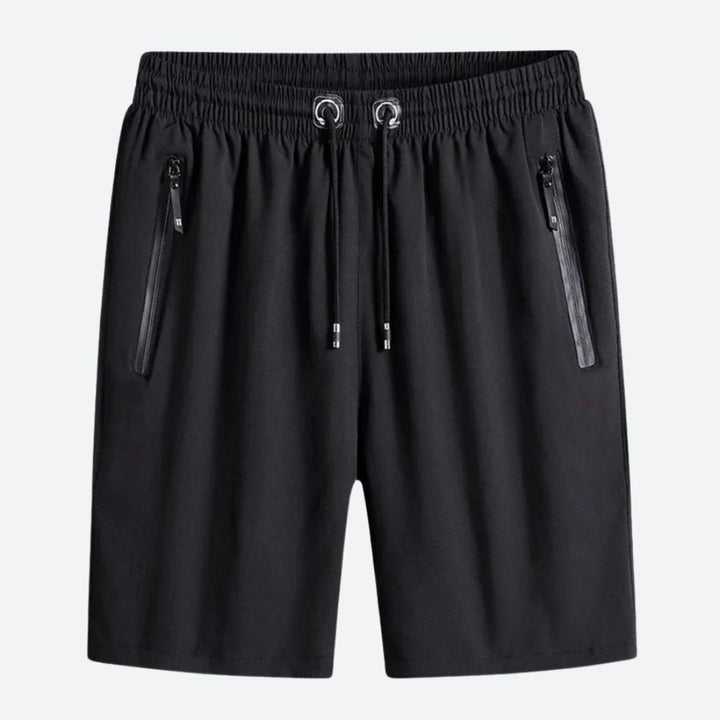 Shorts de loisirs pour hommes stylés avec cordon de serrage confortable - Darel