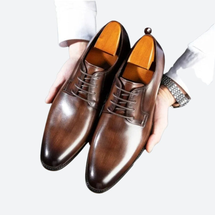 Stylish Italian Leather Dress Shoes - Darryl
