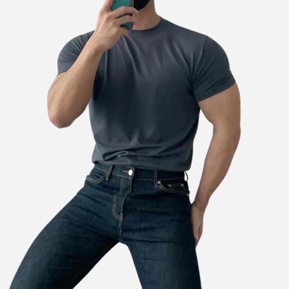 T-shirt Muscle stylé pour hommes - Modèle Dennis