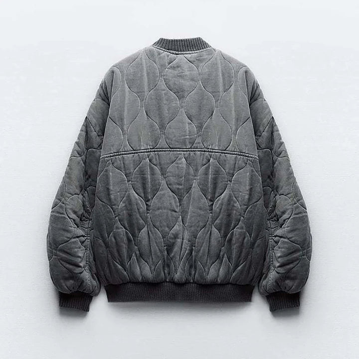 Alice™ - Lockere Bomberjacke aus Baumwolle