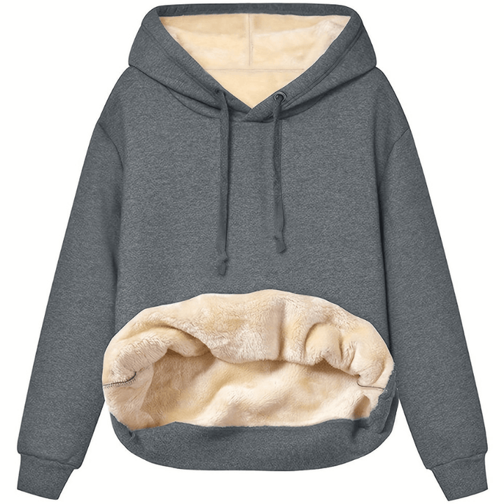 Marie™ - Sweat à capuche réversible en microfibre