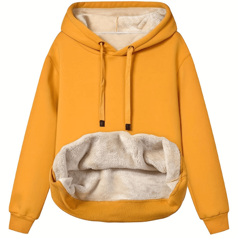 Marie™ - Sweat à capuche réversible en microfibre