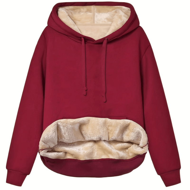 Marie™ - Sweat à capuche réversible en microfibre