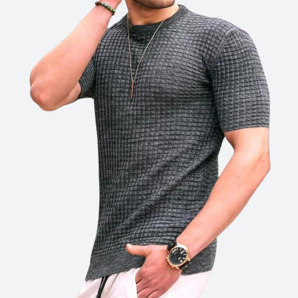 T-shirt gaufré 3D stylé - Édition Grego