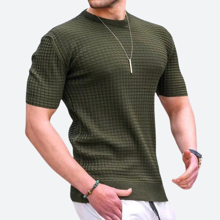 T-shirt gaufré 3D stylé - Édition Grego
