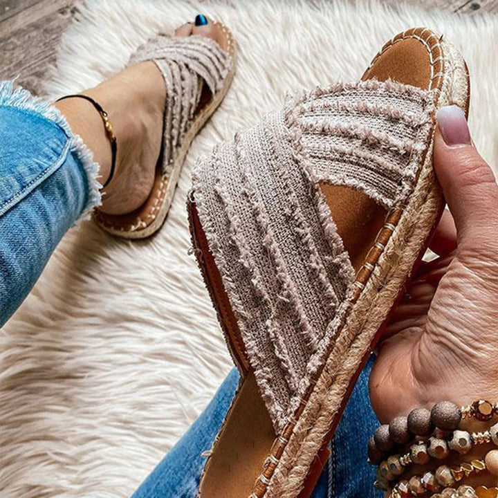 Marielle - Chaussons classiques élégants avec une touche raffinée