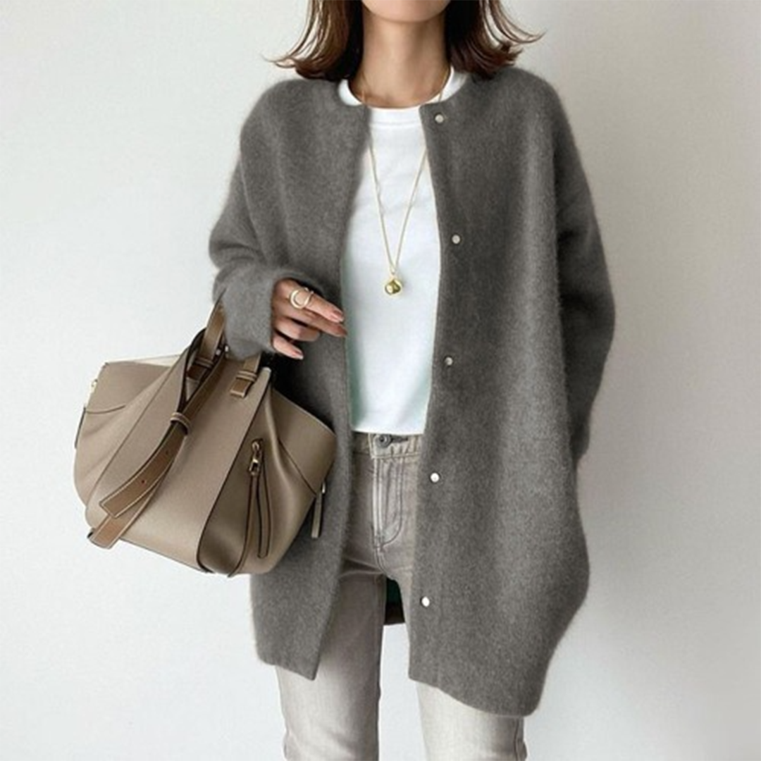 Lina™ - Cardigan en coton raffiné