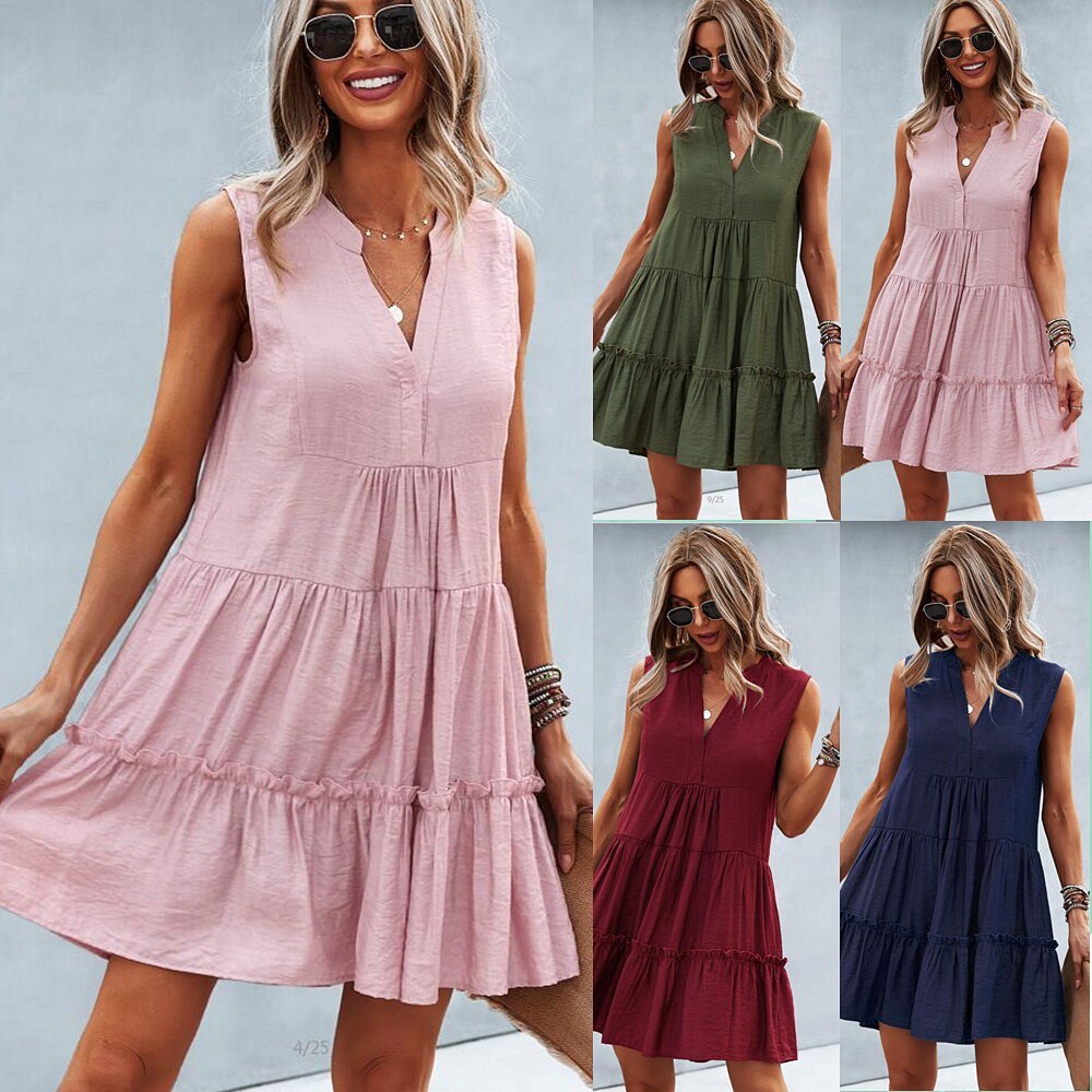 ANNELI - Elegant mini dress for a refined look