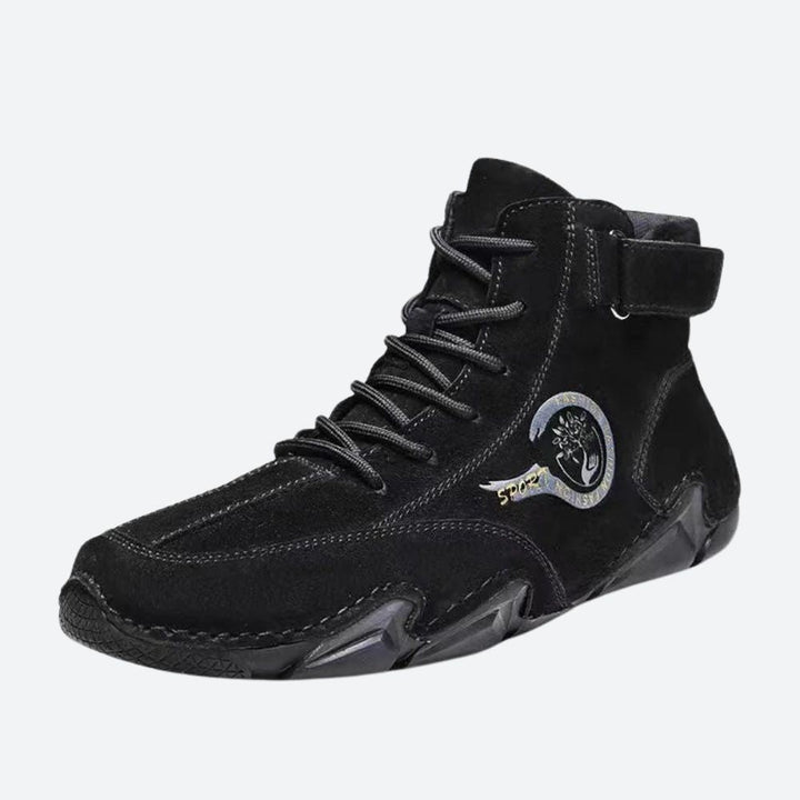 Elegant Men's Leather Ankle Boots - Herbert