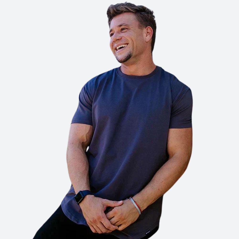 Jemra Muscle Fit-T-Shirt für den modernen Mann