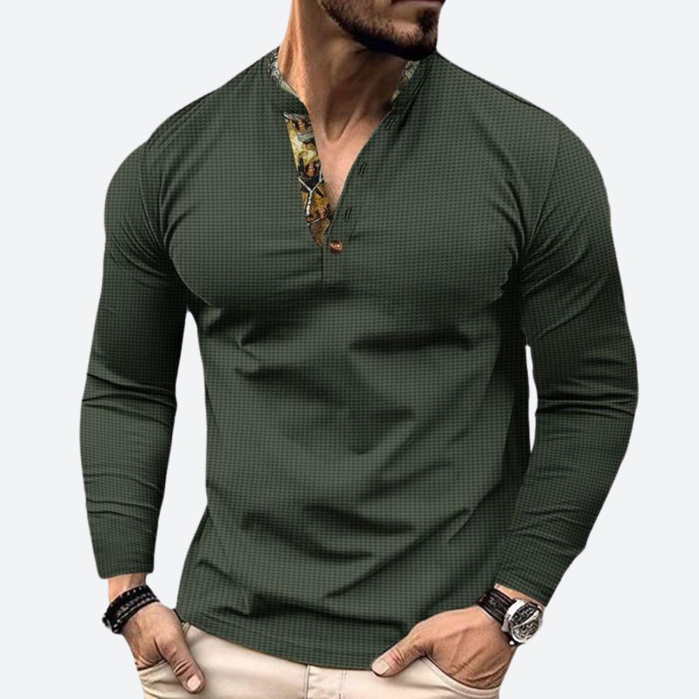 Chemise classique élégante pour hommes - Kyle pour un look décontracté