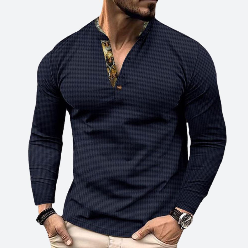 Chemise classique élégante pour hommes - Kyle pour un look décontracté
