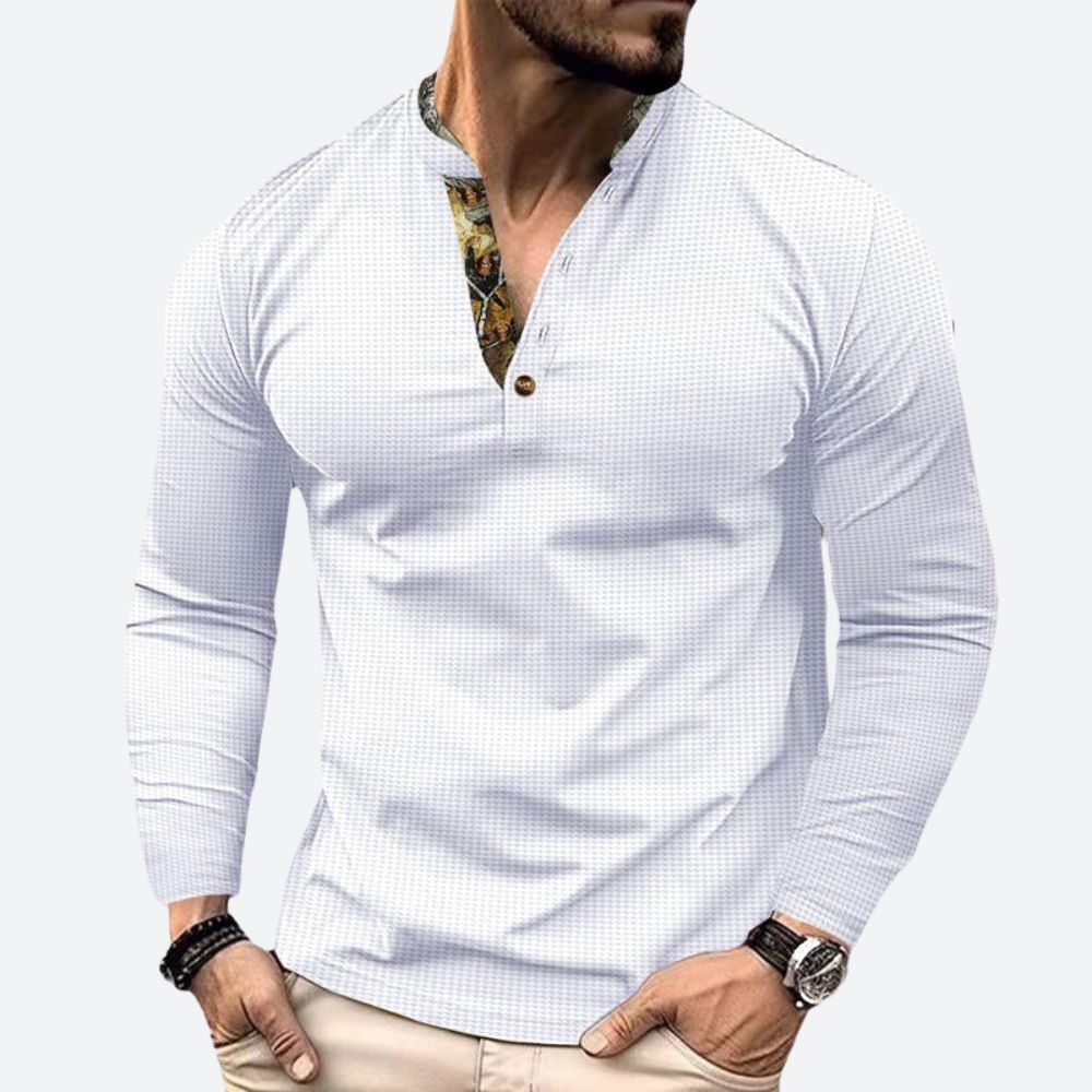 Chemise classique élégante pour hommes - Kyle pour un look décontracté