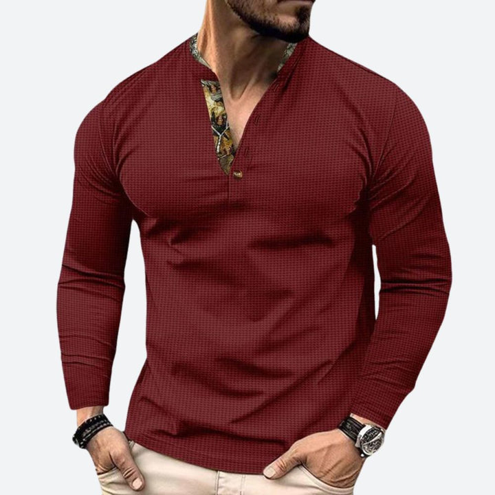 Chemise classique élégante pour hommes - Kyle pour un look décontracté