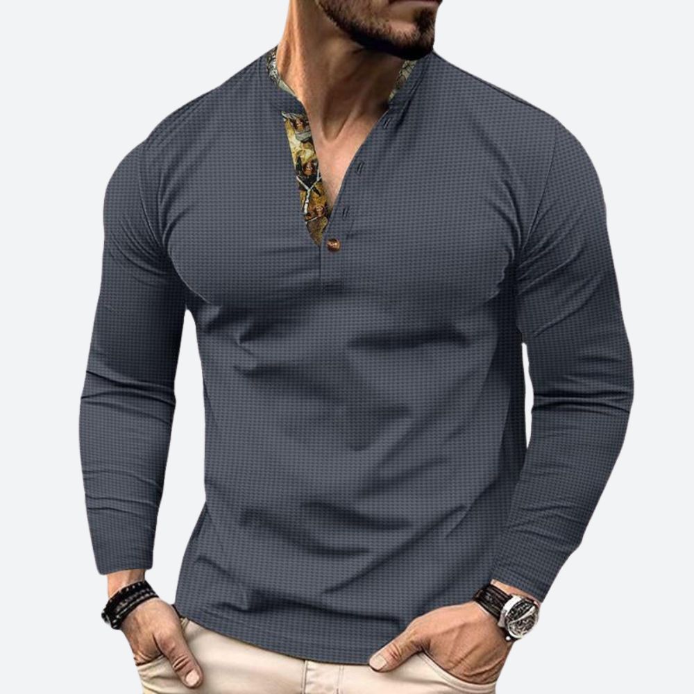 Chemise classique élégante pour hommes - Kyle pour un look décontracté