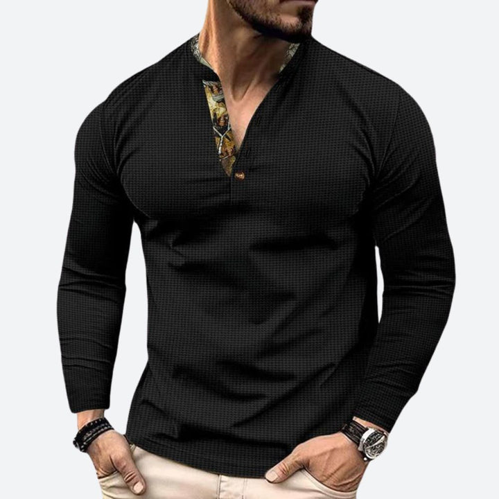 Chemise classique élégante pour hommes - Kyle pour un look décontracté