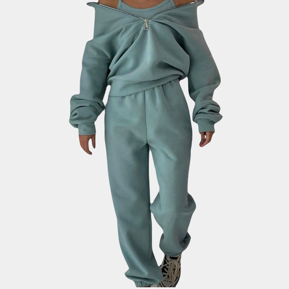 Keelin - Ensemble jogging femme 2 pièces élégant pour des moments confortables
