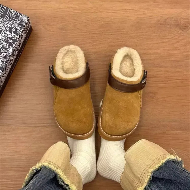 Macie - Elegant padded slippers for women for autumn
