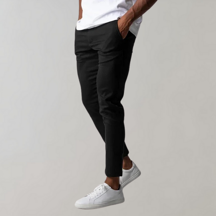 Pantalon chino Leonardo élégant pour l'homme soucieux de la mode