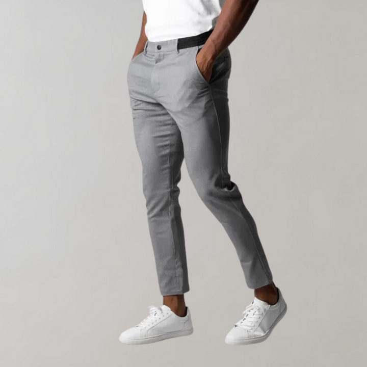 Pantalon chino Leonardo élégant pour l'homme soucieux de la mode