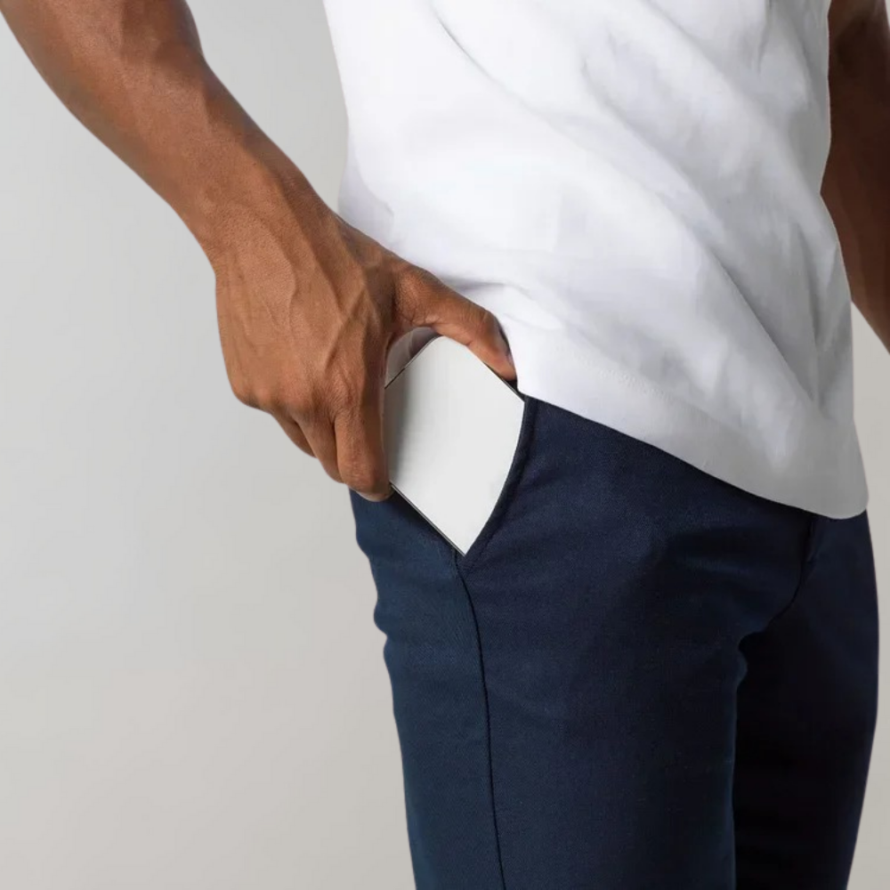 Pantalon chino Leonardo élégant pour l'homme soucieux de la mode