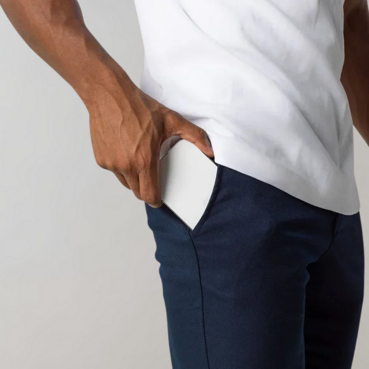 Pantalon chino Leonardo élégant pour l'homme soucieux de la mode