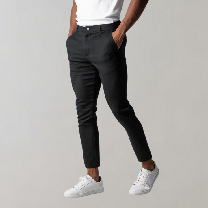 Pantalon chino Leonardo élégant pour l'homme soucieux de la mode