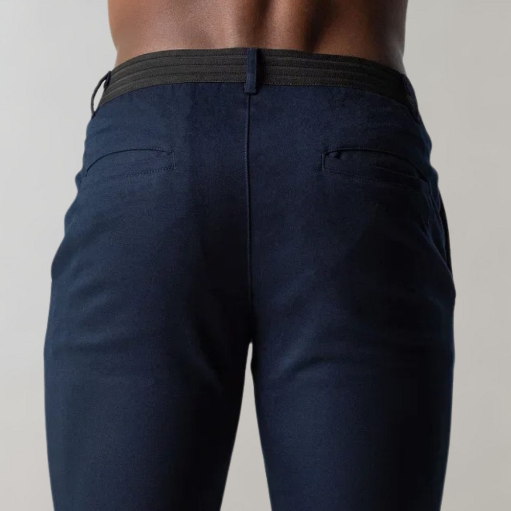 Pantalon chino Leonardo élégant pour l'homme soucieux de la mode