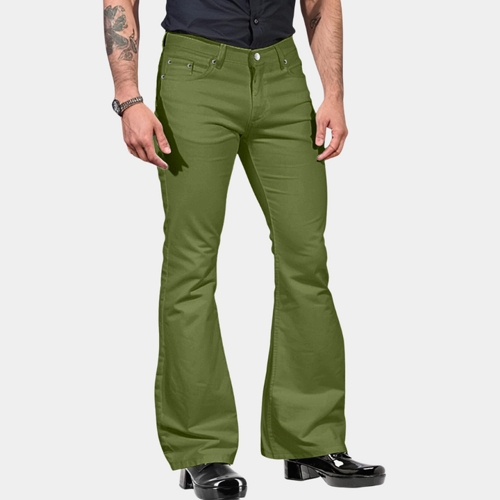 Linn - Pantalons évasés tendance pour hommes