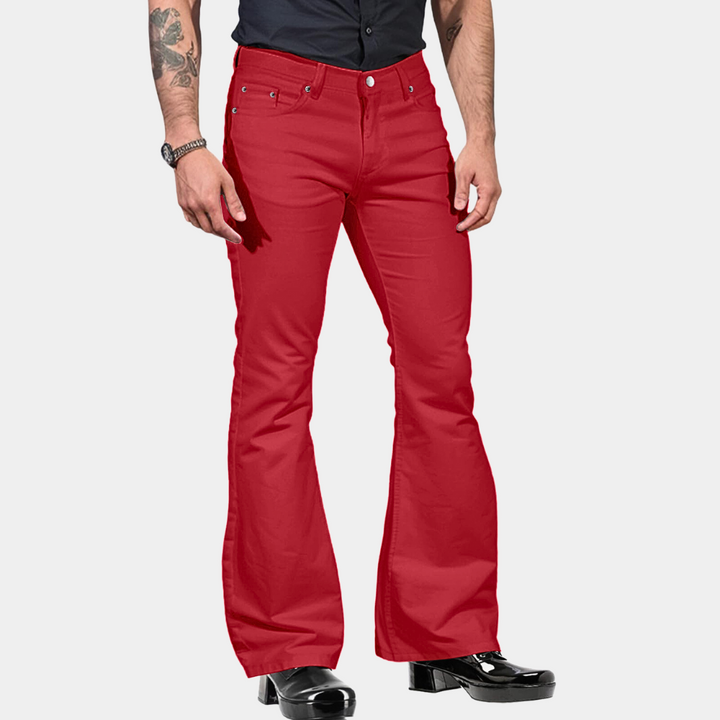 Linn - Pantalons évasés tendance pour hommes