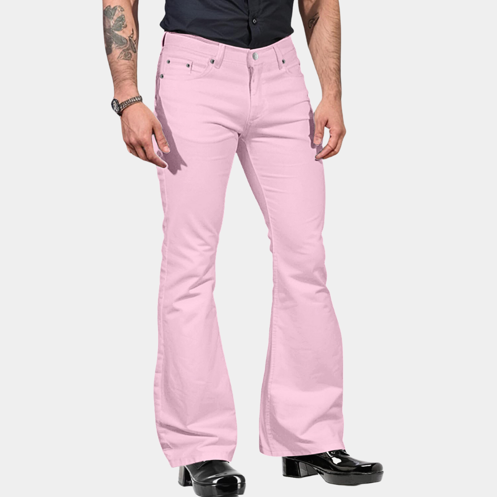 Linn - Pantalons évasés tendance pour hommes