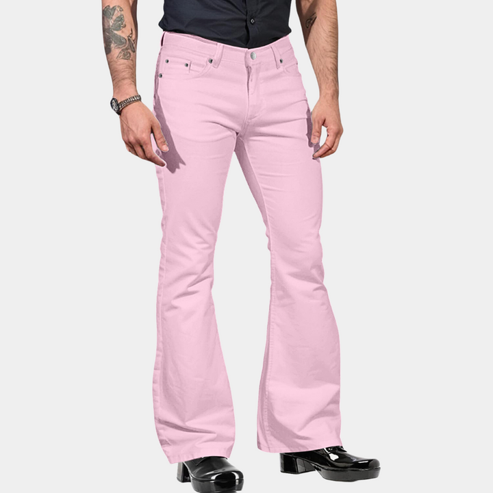 Linn - Pantalons évasés tendance pour hommes