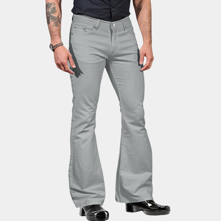 Linn - Pantalons évasés tendance pour hommes