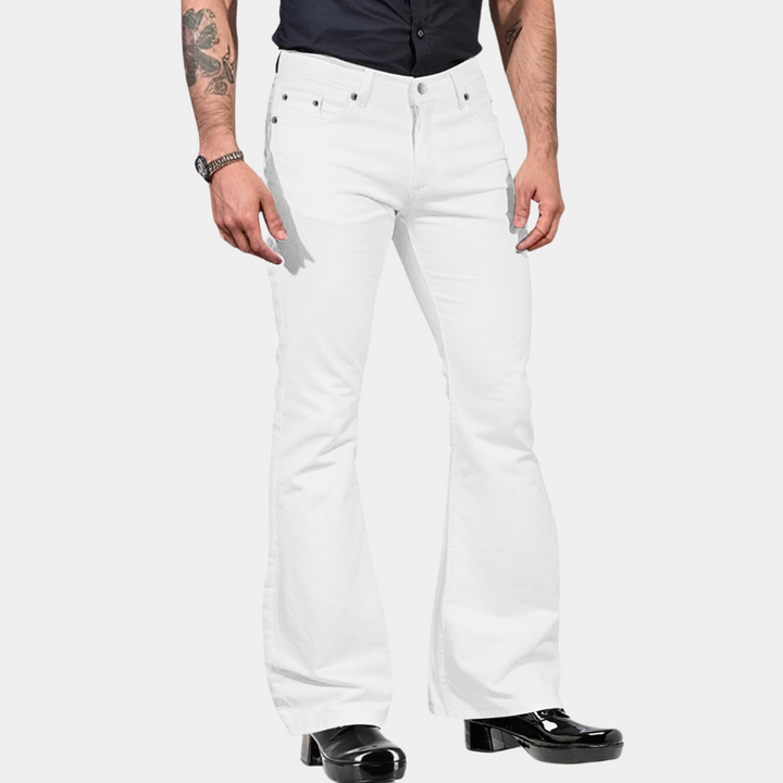 Linn - Pantalons évasés tendance pour hommes